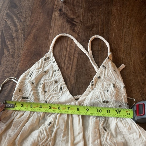 Zara Bloggers Favorite Limited Edition Beautiful MINI STUDDED DRESS - Picture 8 of 12